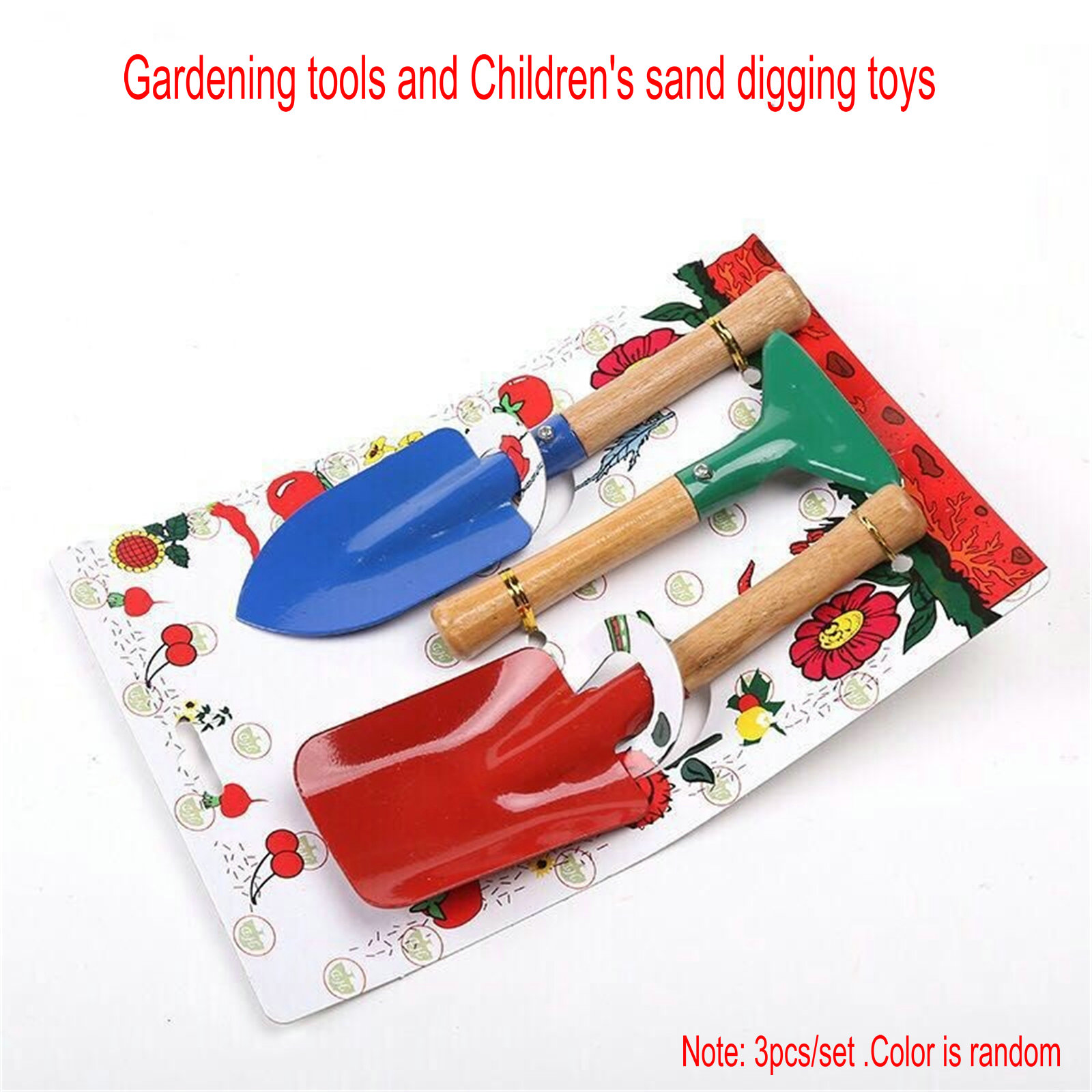 Gardening Tools Toys - Un set di tre pezzi Attrezzi