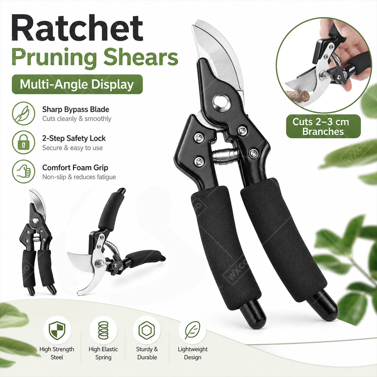 Gardening Tools To Cut Branches - Forbici in Acciaio Inox per Taglio