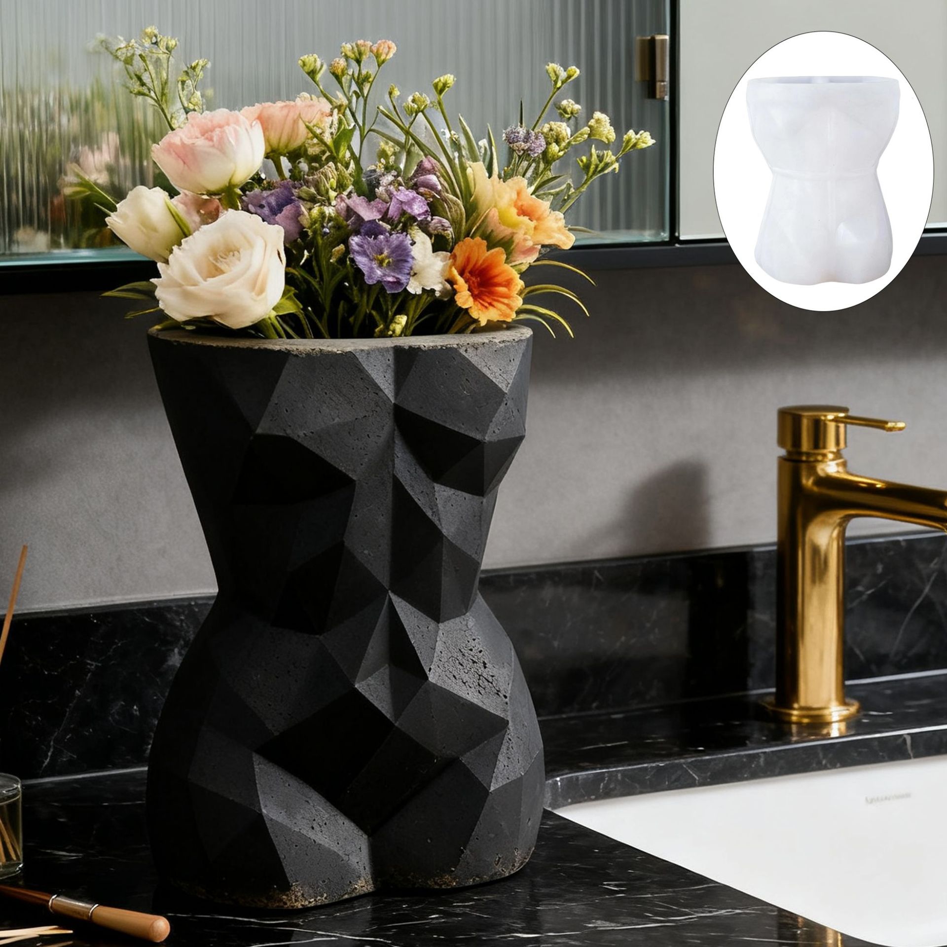 Gardening Tools Women - Stampo in silicone per vaso di