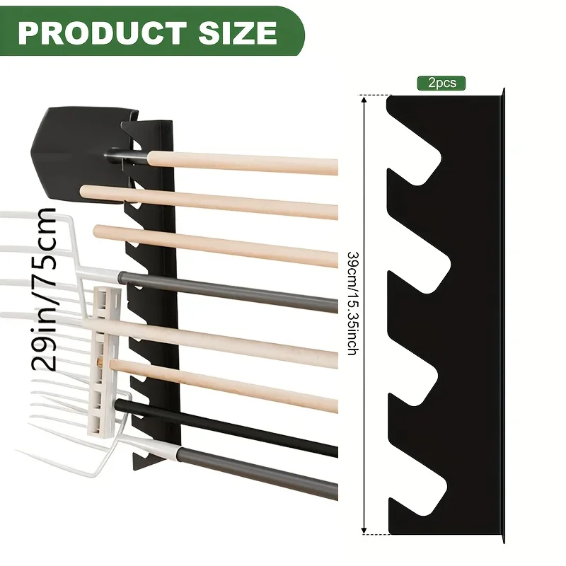 Gardening Tools Heavy Duty - Porta Attrezzi da Giardino in Metallo