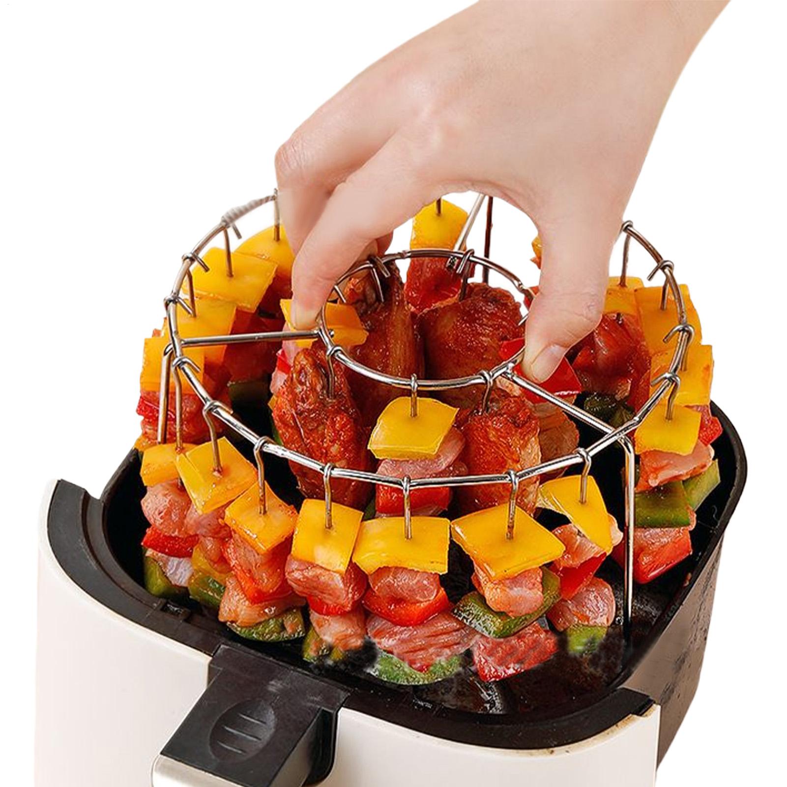 Gardening Tools Women - Supporto per Spiedini per Friggitrice ad