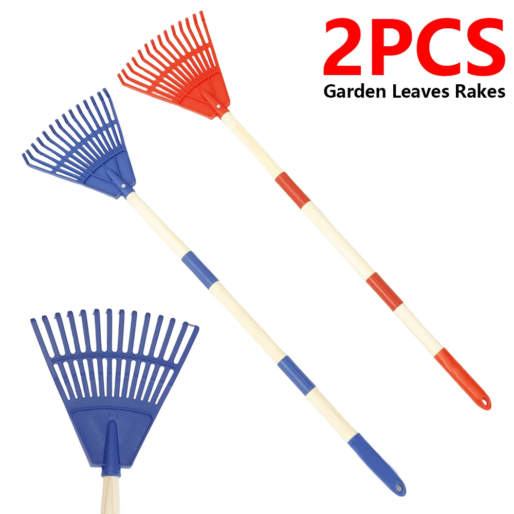 Gardening Tools For 8 Year Olds - 2 pezzi rastrello per foglie per