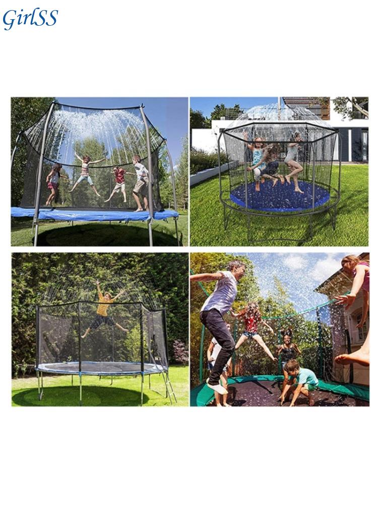 Gardening Tools Toys - Trampolino da esterno Irrigatori d'acqua Spruzzatori