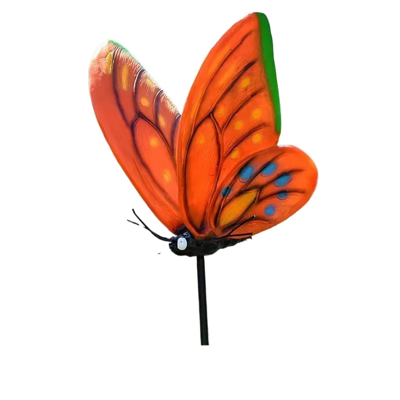 Gardening Tools Sketch - Scultura a farfalla all'aperto simulazione schizzo