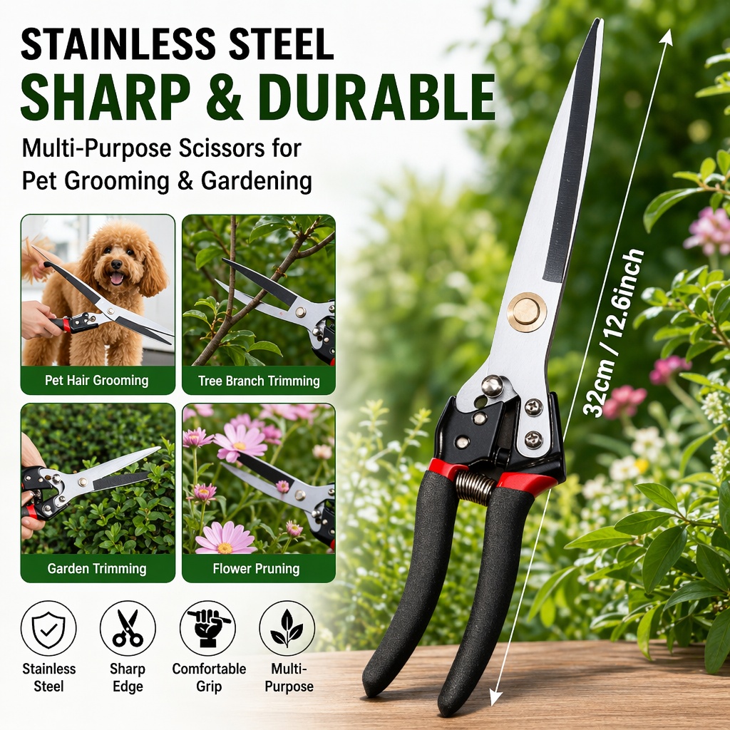 Gardening Tools To Cut Branches - Forbici Pesanti Forbici per Pecore Forbici