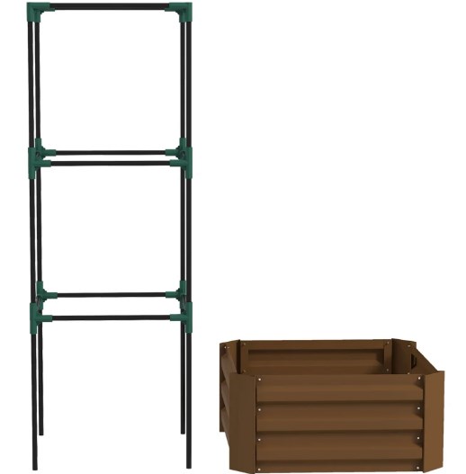 Raised Bed Planter Box - Fioriera da Giardino, Letto Rialzato per