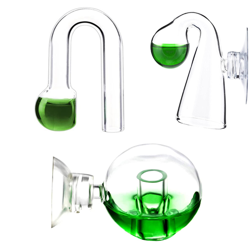 Aquaponics Fish Tank - Vetro diffuso CO2 Drop Checker Acquario