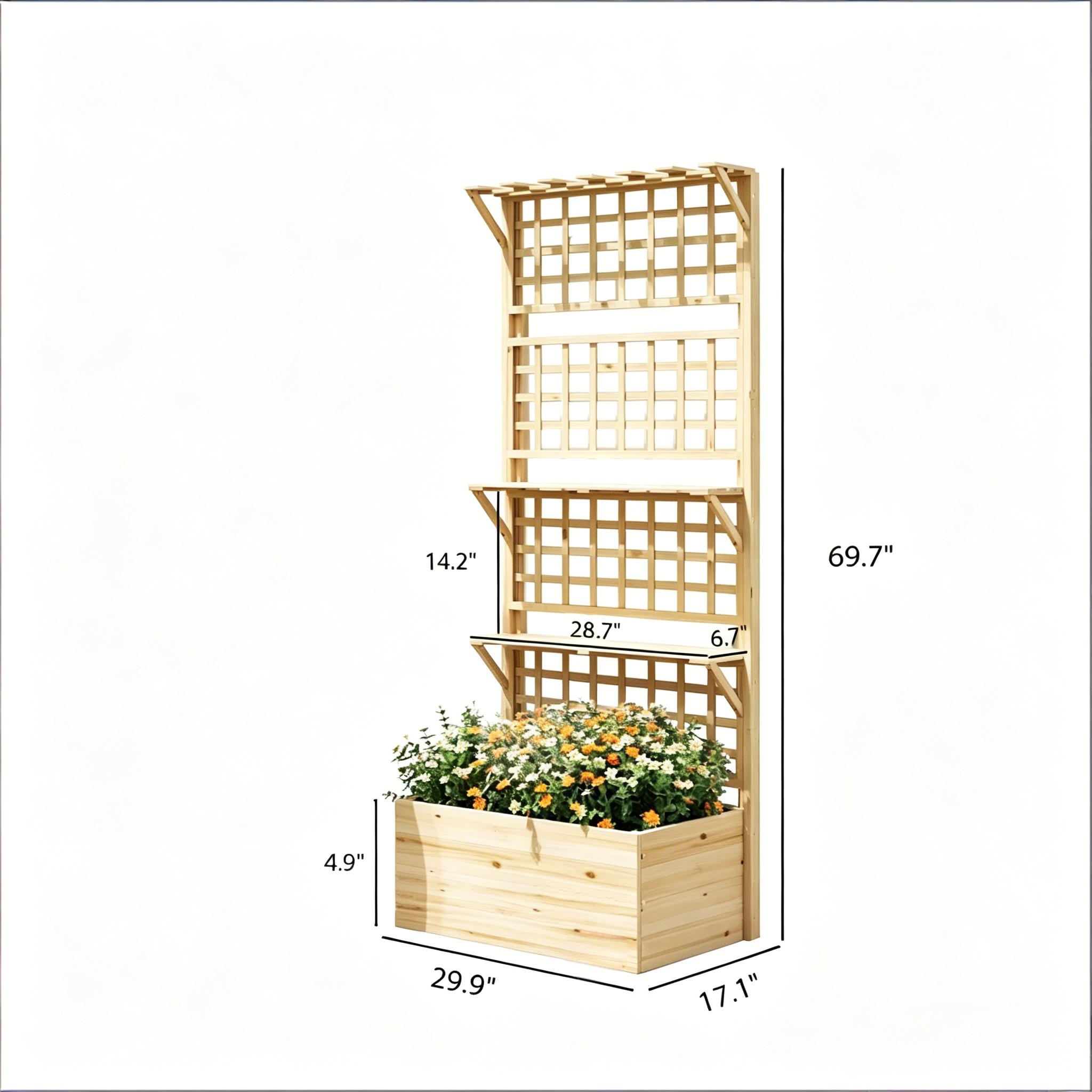 Fioriera Rialzata da Giardino, - Raised Bed Planter Box recensione e prezzo