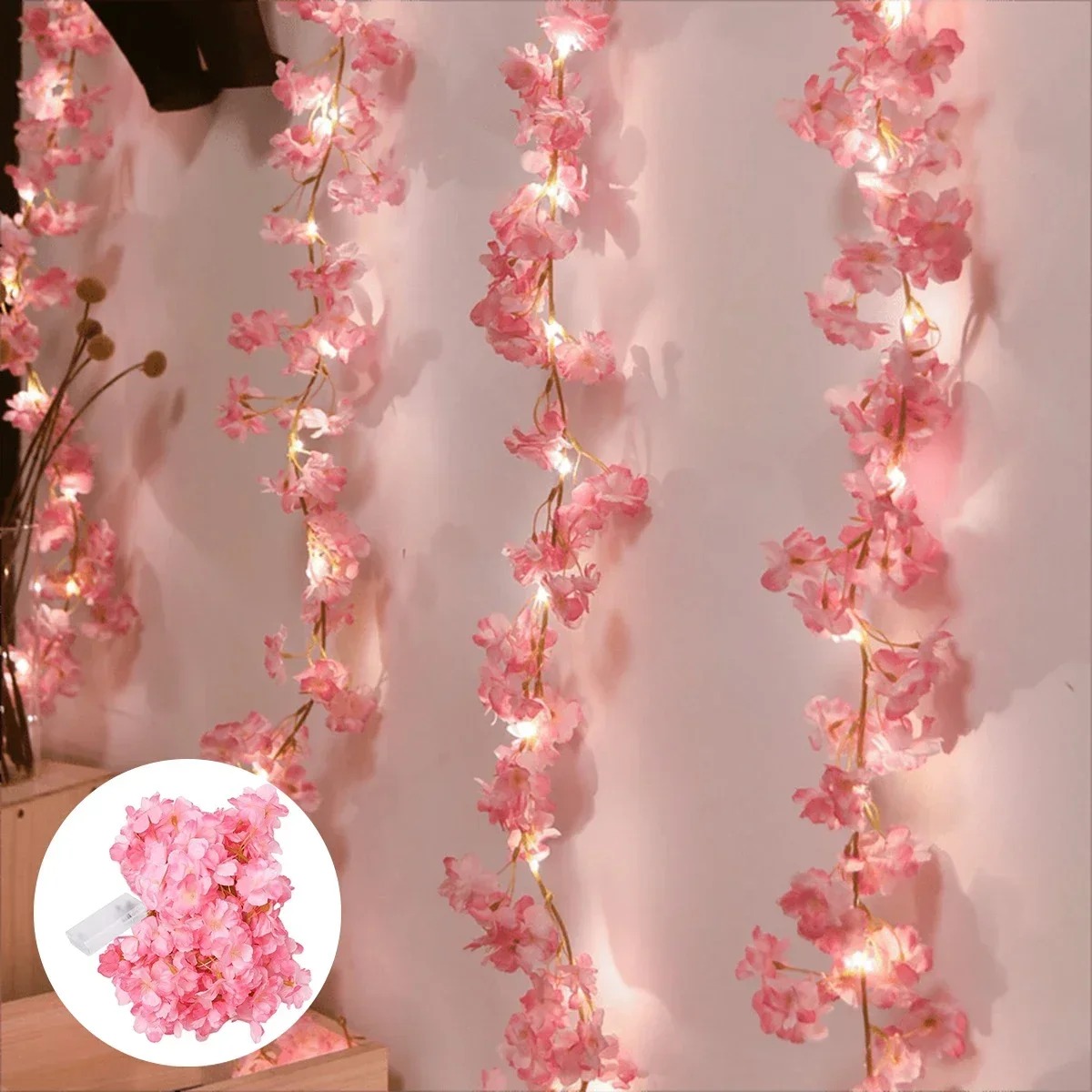 180CM Fiori artificiali rosa L - Gardening Tools Pink recensione e prezzo