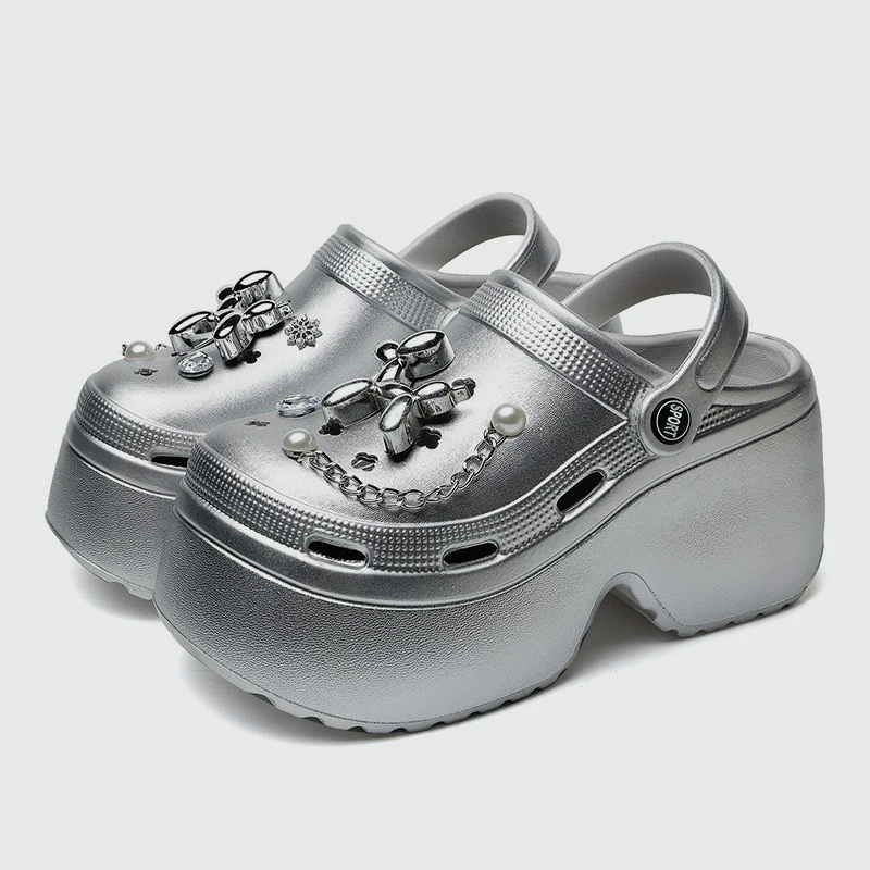 Nuovi Zoccoli con Zeppa Argent - Gardening Tools Women recensione e prezzo