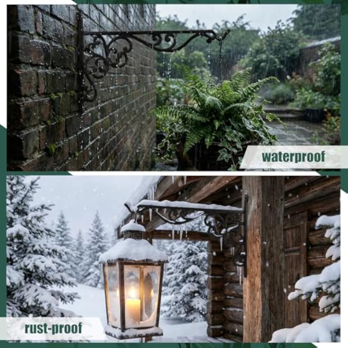 Due robusti ganci da parete pe - Gardening Tools Heavy Duty recensione e prezzo