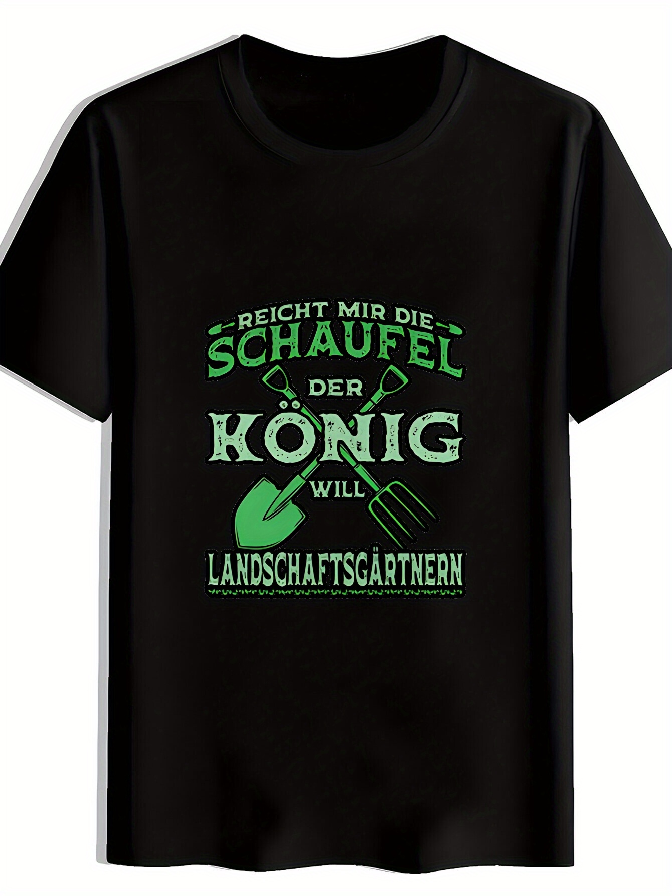 T-shirt casual da uomo a manic - Gardening Tools German recensione e prezzo