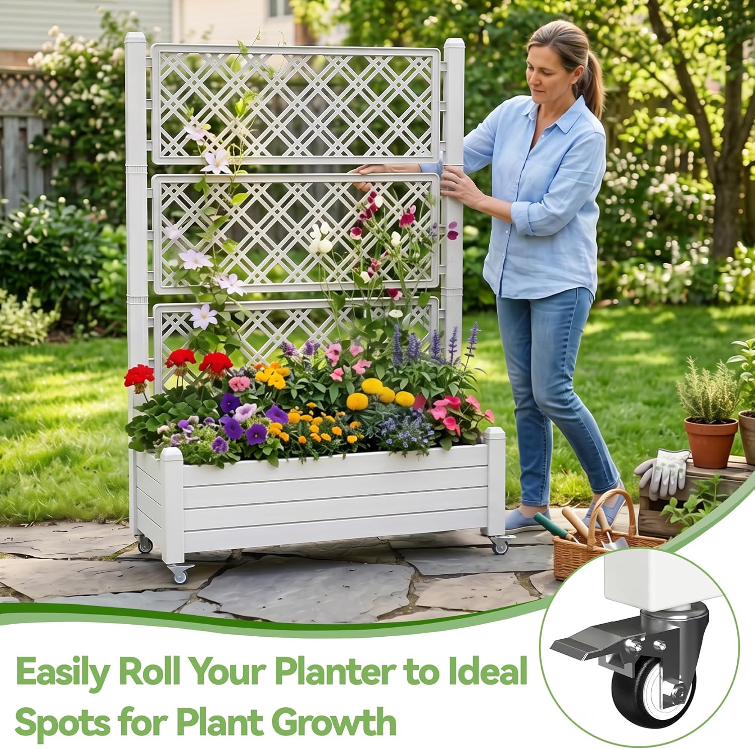Traliccio per aiuole rialzate, - Raised Bed Planter Box recensione e prezzo