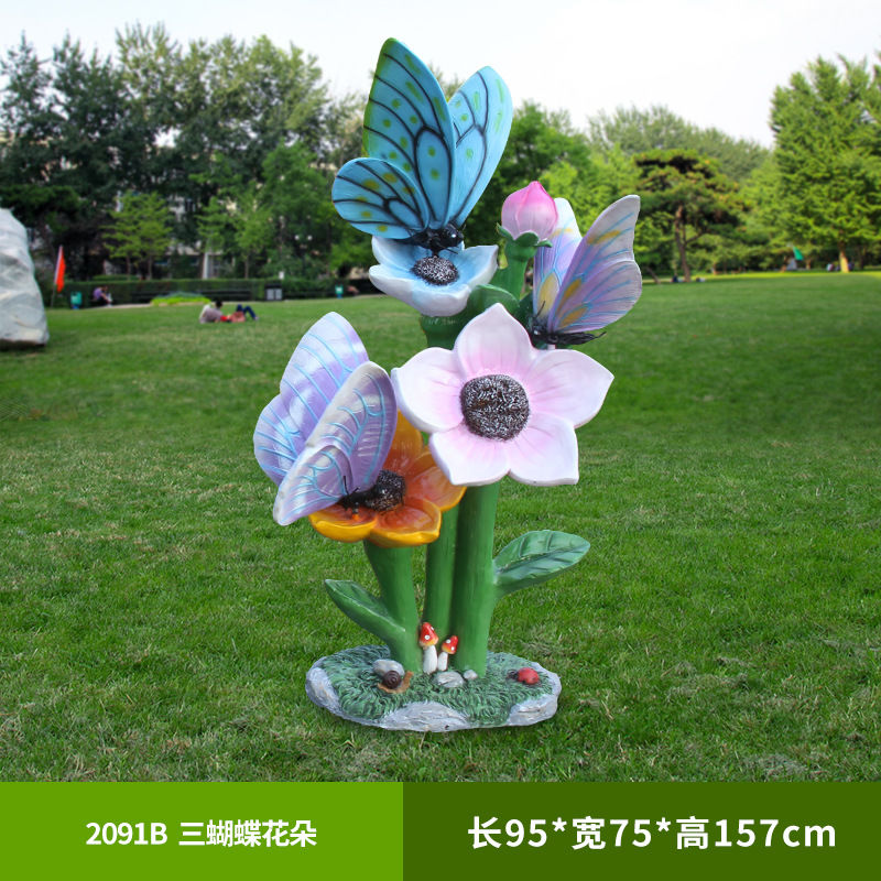 Scultura di fiori di farfalla  - Gardening Tools Sketch recensione e prezzo