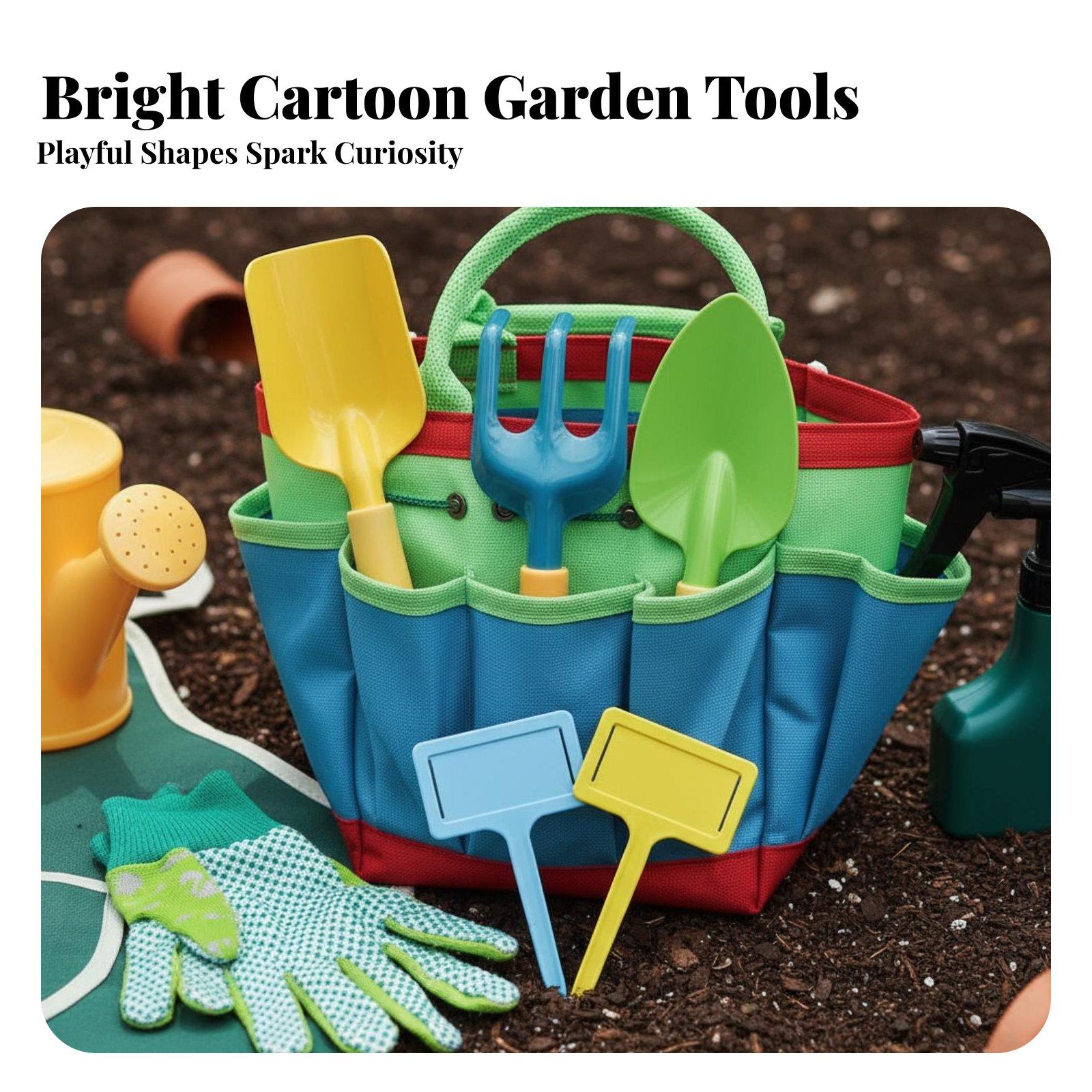 Set di 10 Attrezzi da Giardina - Gardening Tools For Young Children recensione e prezzo