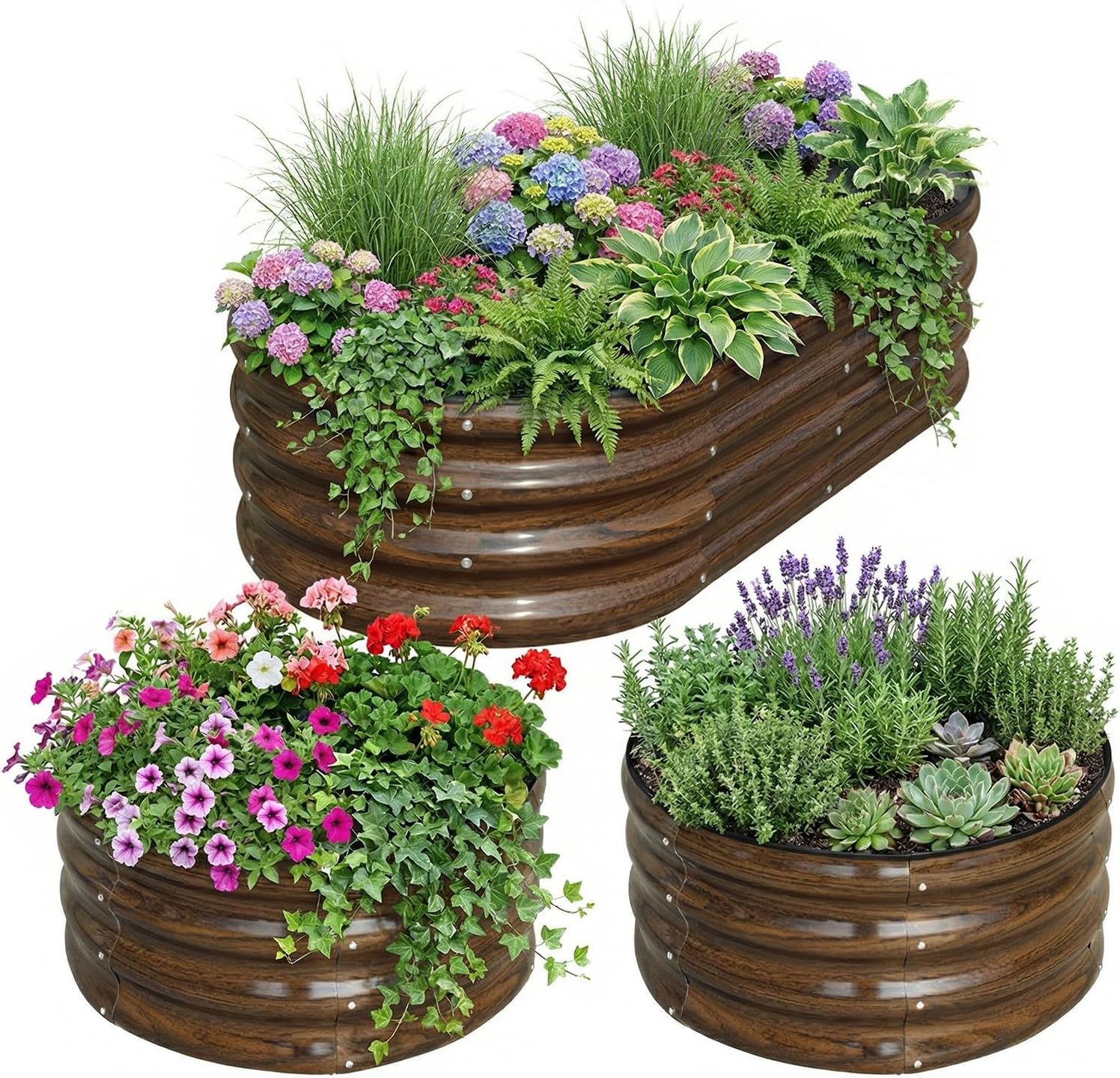 Kit di 3 Aiuole Rialzate in Ac - Raised Bed Planter Box recensione e prezzo
