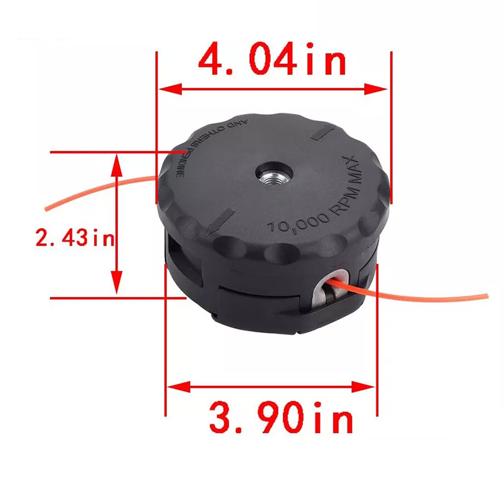 1pc Testa del tagliaerba ad al - Gardening Tools Quality recensione e prezzo