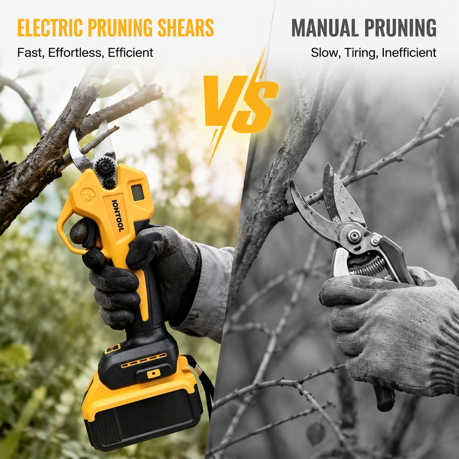 Potatore Cordless Senza Spazzo - Gardening Tools To Cut Branches recensione e prezzo