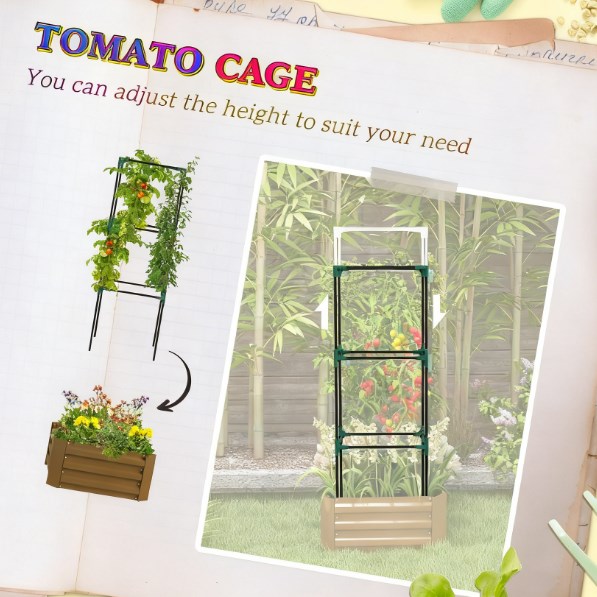 Fioriera da Giardino, Letto Ri - Raised Bed Planter Box recensione e prezzo
