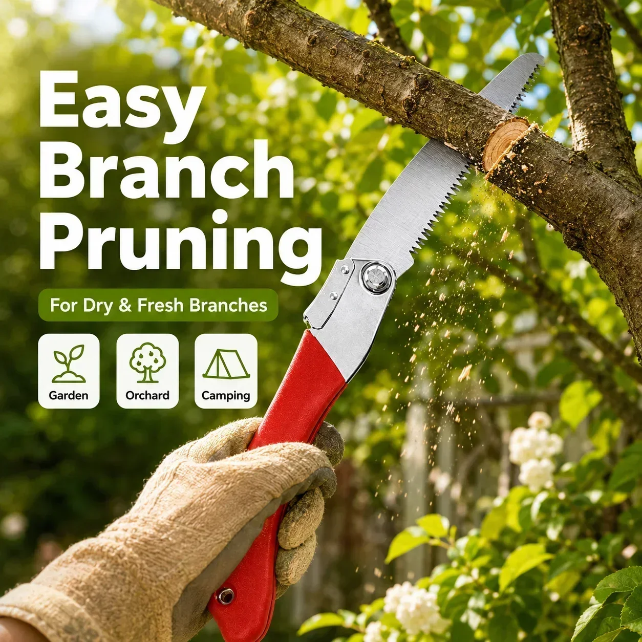 Sega Pieghevole per Potatura 2 - Gardening Tools To Cut Branches recensione e prezzo